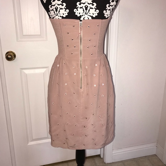 NWT! Rebecca Taylor Sweetheart Strapless Dress - Picture 4 of 5